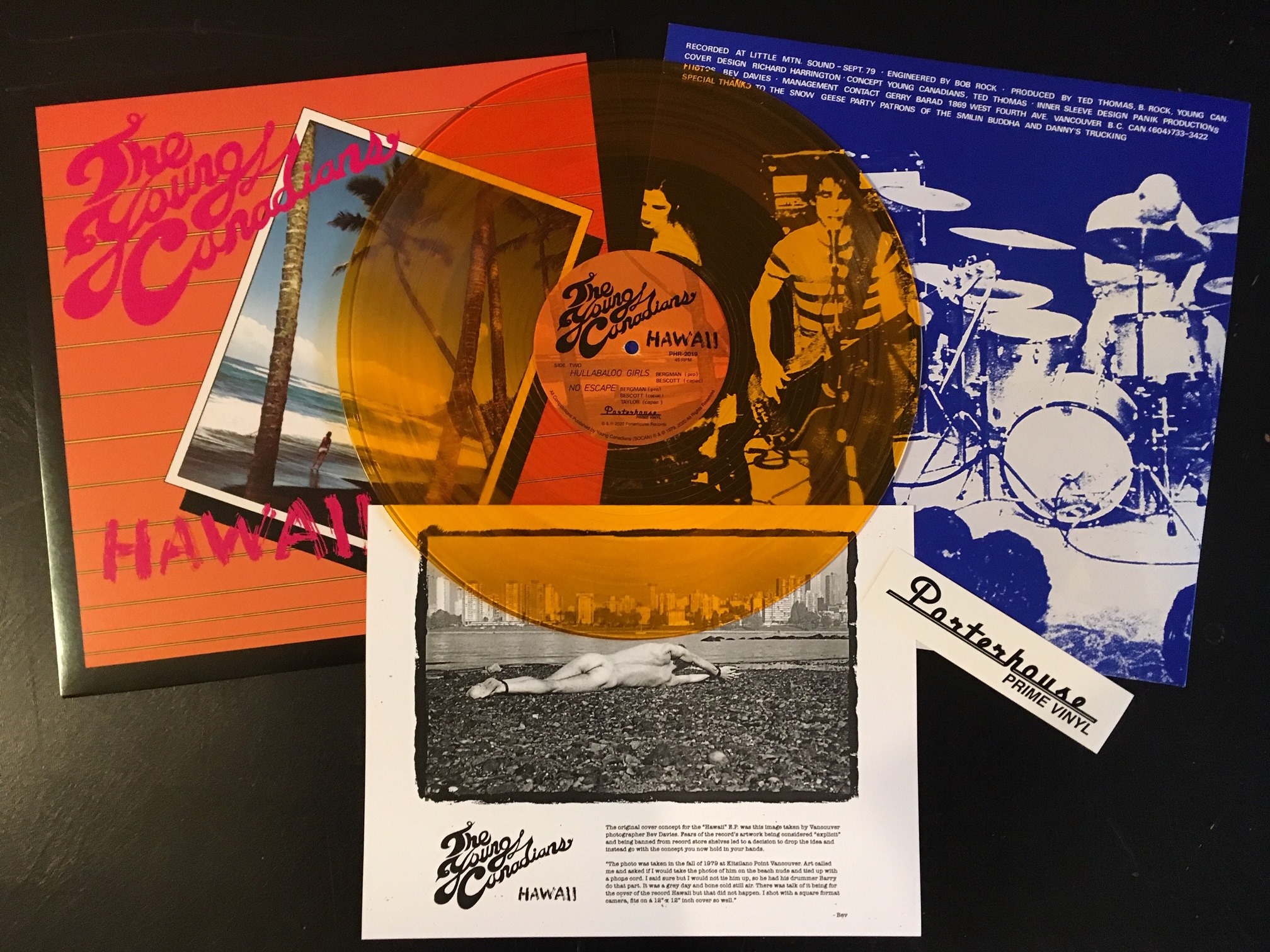 Young Canadians "Hawaii" EP reissue